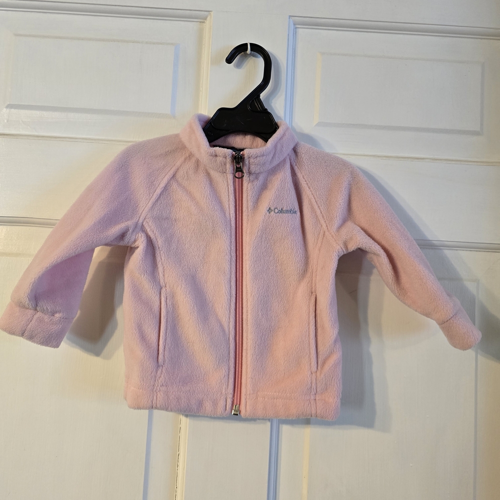 Columbia Pink Fleece Jacket
